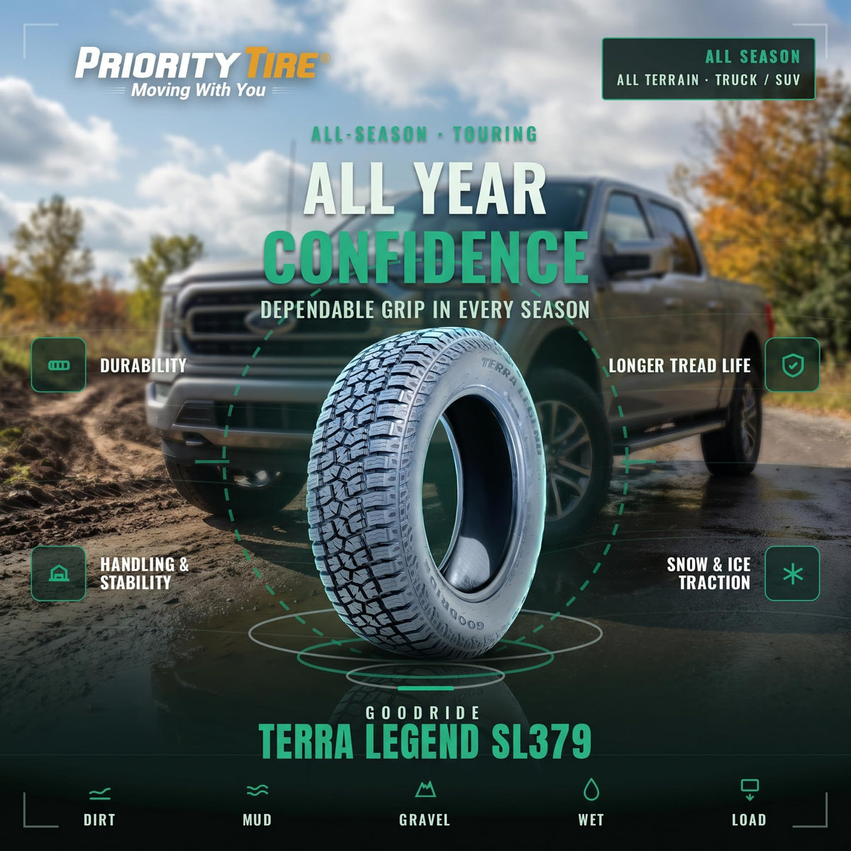 18 inch Tire N931