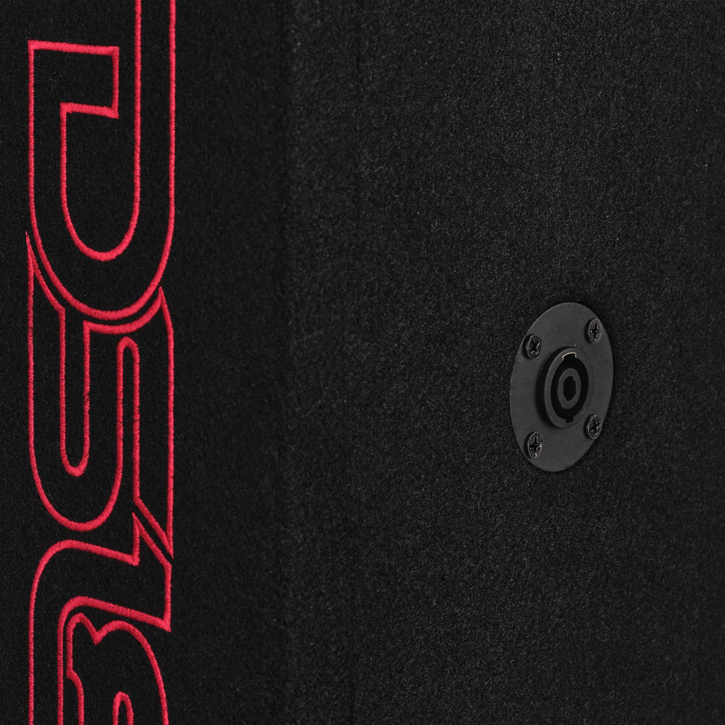 Ported Speaker Box with Dual 8" Mids, Tweeters & Amplifier C92396