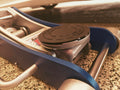 Low-Profile Aluminum Racing Floor Jack Saddle Pad O884155