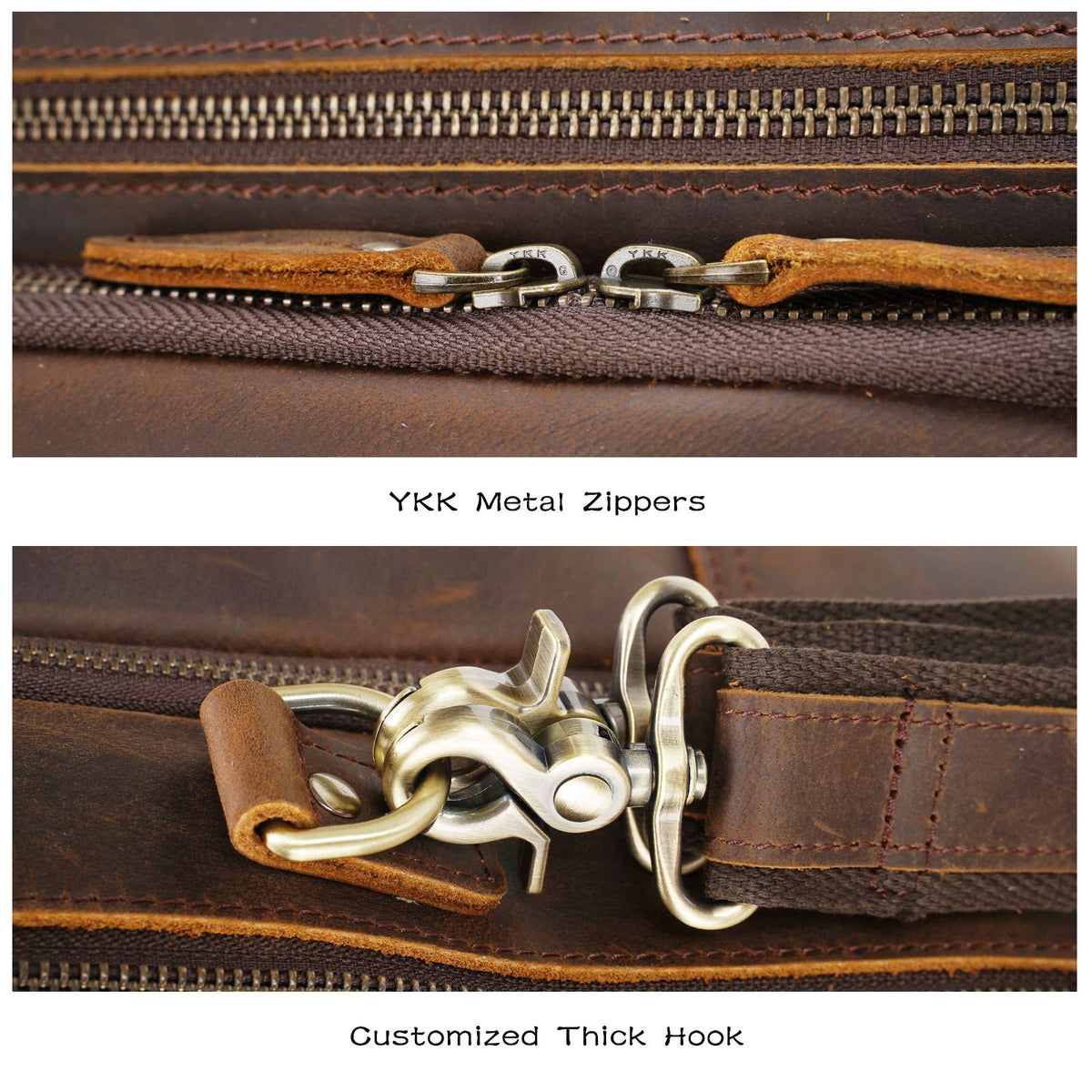 X-Large Full Grain Leather Briefcase E84587