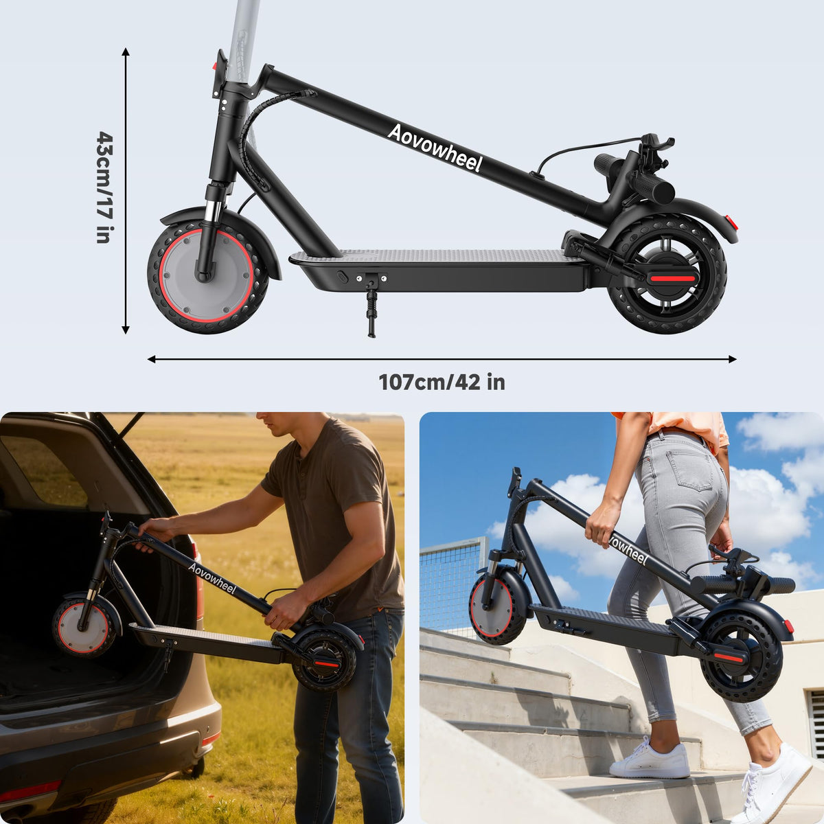 Folding Electric Scooter with 350W Motor Q2687