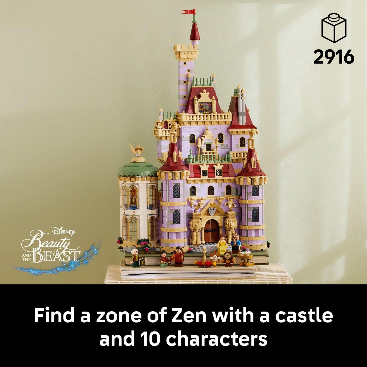 Disney Princess Beauty and The Beast Castle Building Set G917452