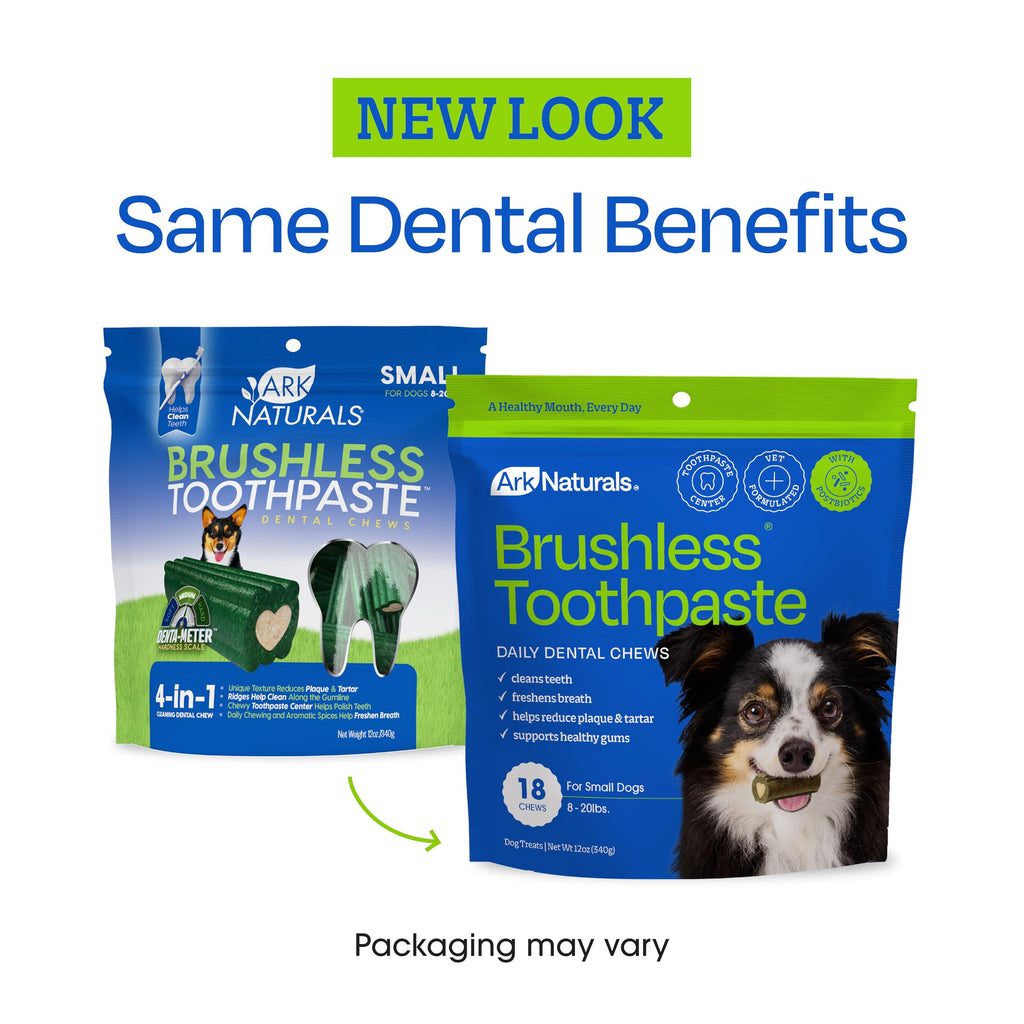 Brushless Toothpaste Dog Dental Treats Large Breeds 10 ct M62015